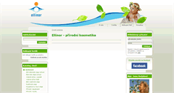 Desktop Screenshot of ellinor.cz